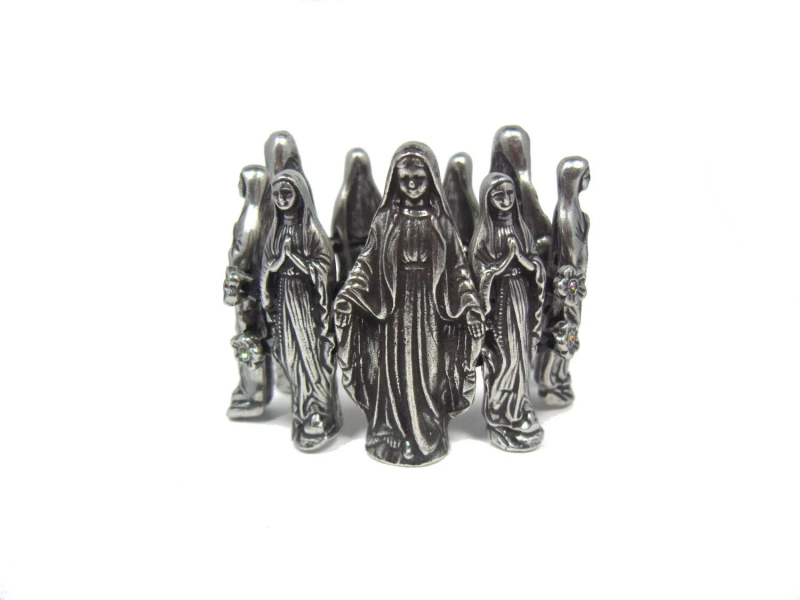 Virgin Mary Stretch Bracelet. Religious Bracelet | Martha Rotten