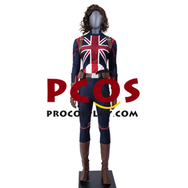 What if...? Peggy Carter Captain Carter Cosplay Costume C00678