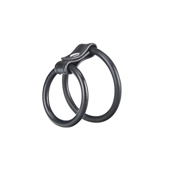 duo cock & ball ring