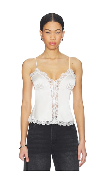 GUIZIO Blair Top in Ivory. - size M