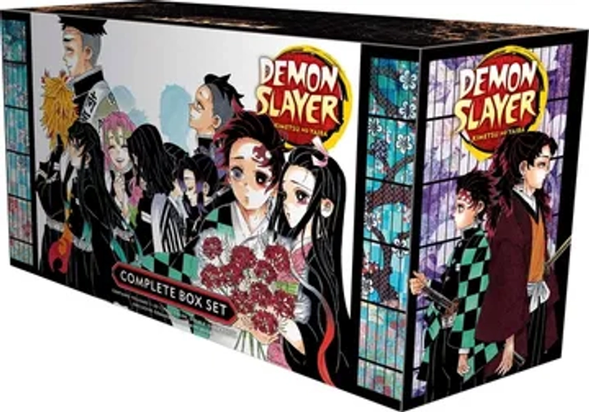 Demon Slayer: Kimetsu no Yaiba Complete box Set: Includes Volumes 1-23 (en Inglés)
