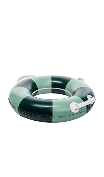 business & pleasure co. Small Pool Ring in Green.