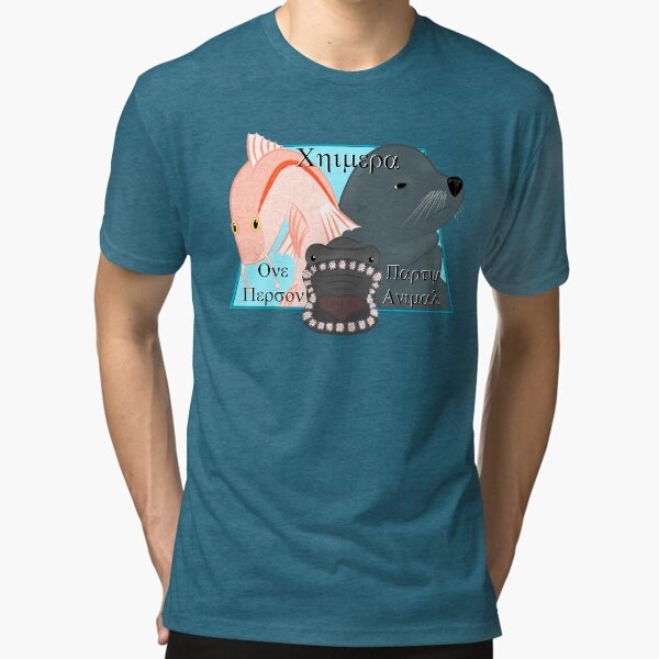 "Sea Chimera" Tri-blend T-Shirt for Sale by JMckennaStories