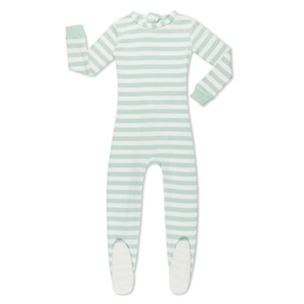 Footed jammies mint
