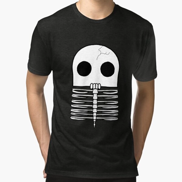 "Anatomically Incorrect Ghost" Tri-blend T-Shirt