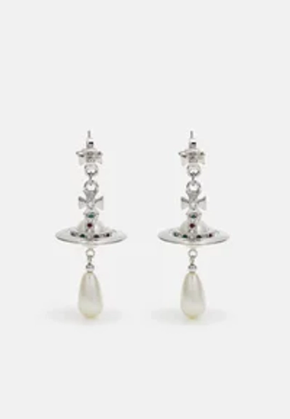 PEARL DROP - Earrings - silver-coloured
