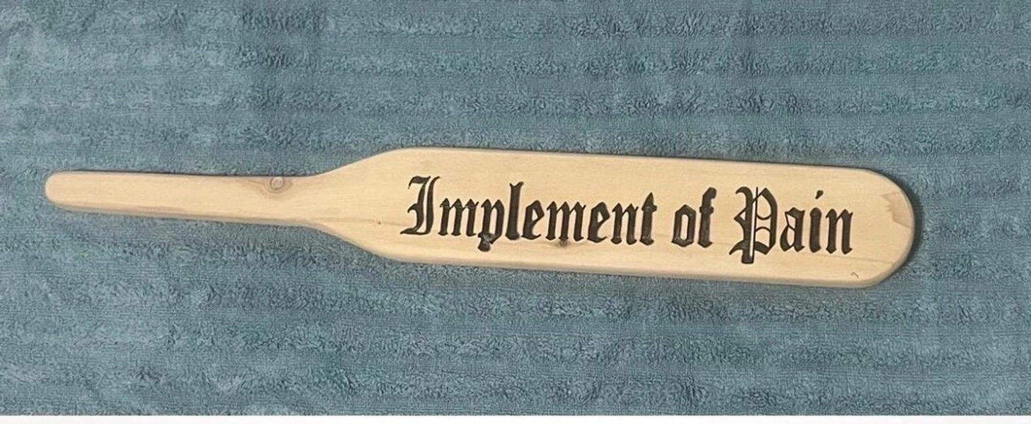 Unfinished Cedar Spanking Paddle. 22” Long 3” Wide 3/4 Thick. Engraved 2 Sides - Etsy