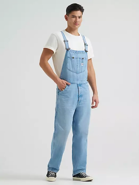 Men's Relaxed Straight Button Fly Bib Overall | Men's Union-Alls & Overalls | Lee®