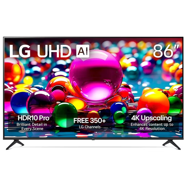 86 Inch Class LG UHD AI UA77 4K Smart TV 2025