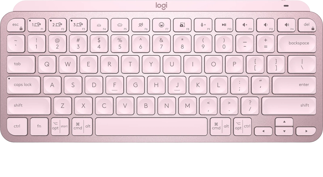 Logitech MX Keys Mini Wireless Keyboard - Rose