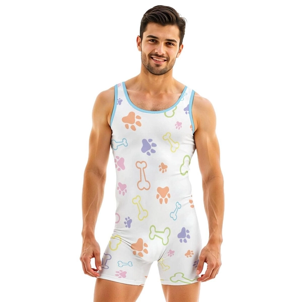 ABDL Playtime Snug-suit - Puppy Play (blue) - Etsy