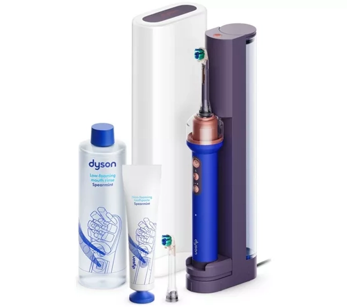 DYSON CameraJet Electric Toothbrush with Flosser - Ceramic Ultra Blue