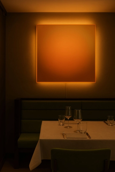 Sunset lamp/art by tyka pryde