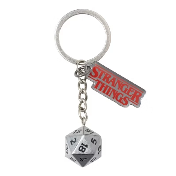 Stranger Things 5 D20 Keyring