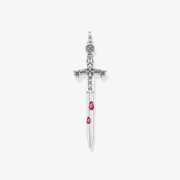 Ruby Sword Pendant | Thomas Sabo