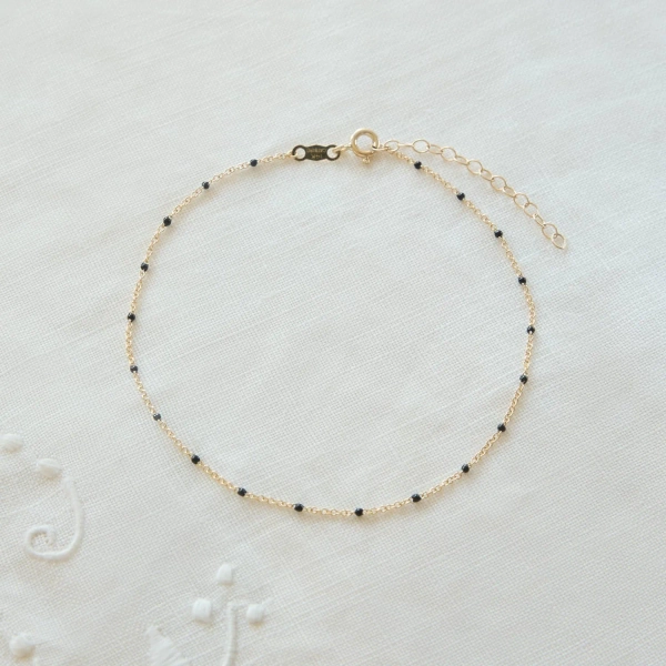 Candy Chain Gold Anklet