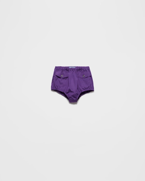 Poplin shorts