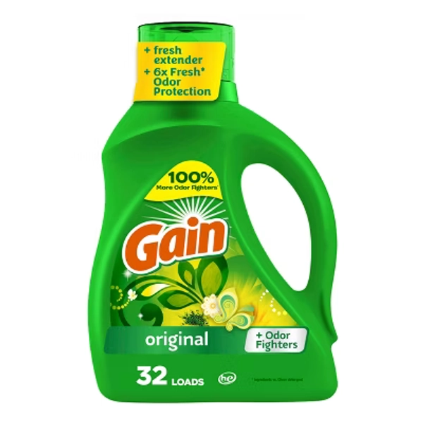 Gain Original HE Concentrated Liquid Laundry Detergent