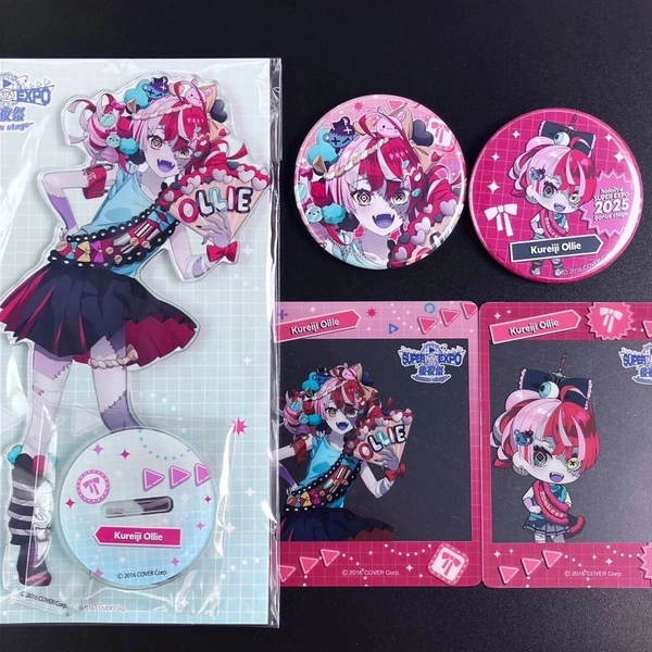 Hololive SUPER EXPO 2025 After Party Kureiji Ollie Set of 5 NEW