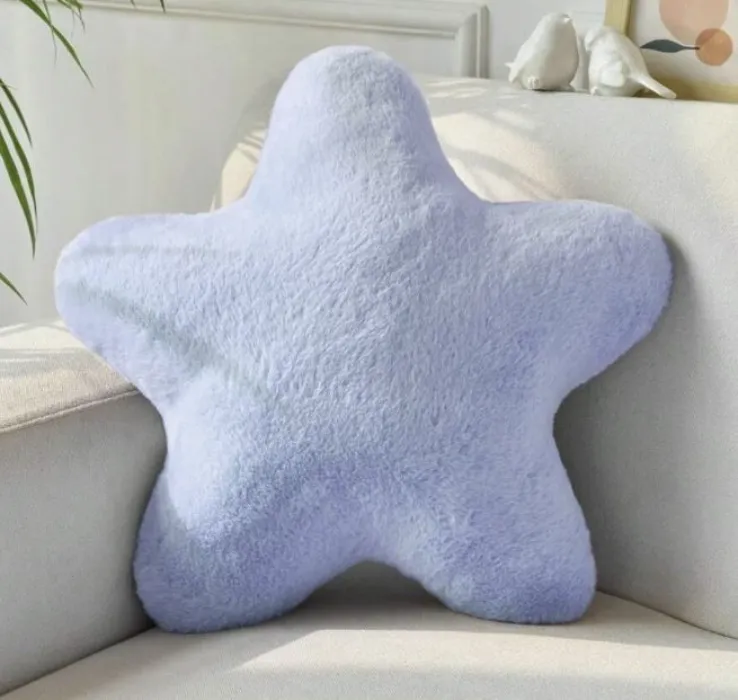 Blue Star Pillow