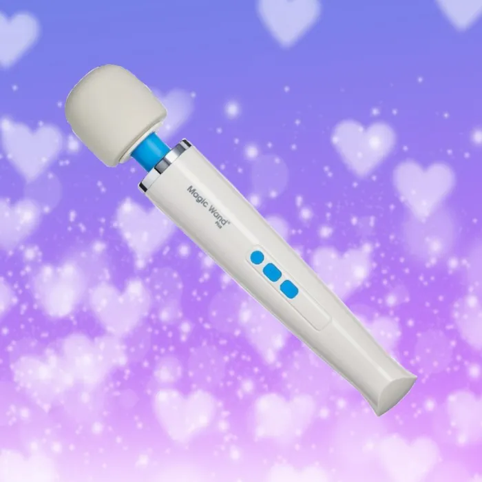 Magic Wand® Plus Variable Speed Corded Wand Massager - White