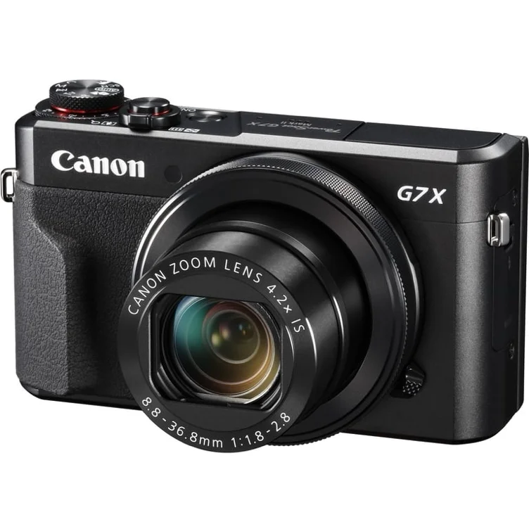 Canon PowerShot G7X Mark II Camera, Full HD Vlogging, Flip Screen (Used)