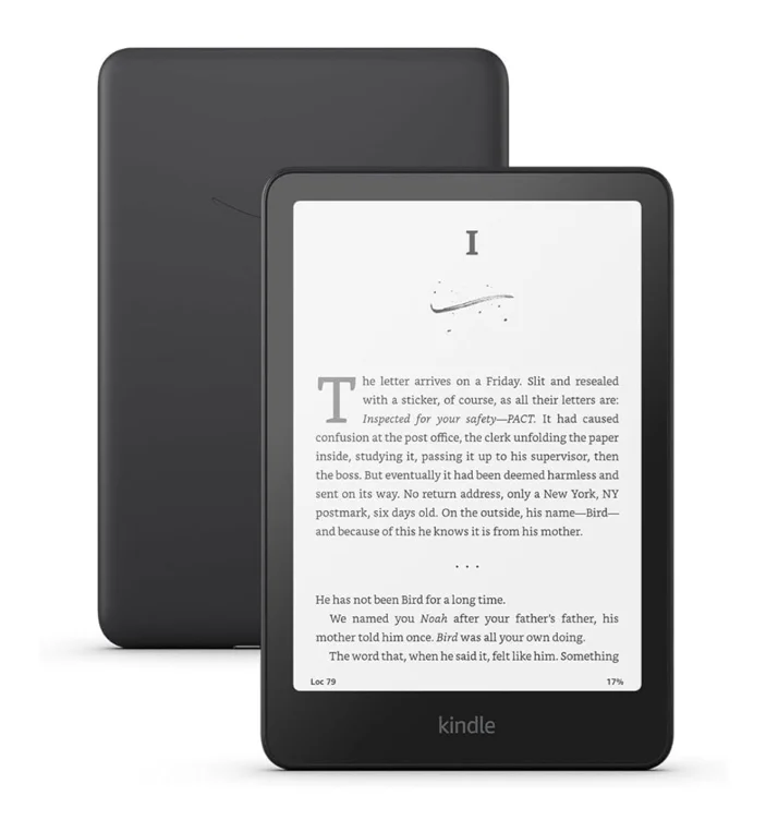 Amazon Kindle Paperwhite Signature Edition 32GB – Our fastest Kindle with auto-adjusting front light, wireless charging, and weeks of battery life – Metallic Black - Metallic Black - Without Kindle Unlimited