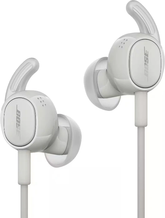 Bose - Noise Cancelling USB-C Wired Earbuds with In-Line Microphone and Remote - White Smoke