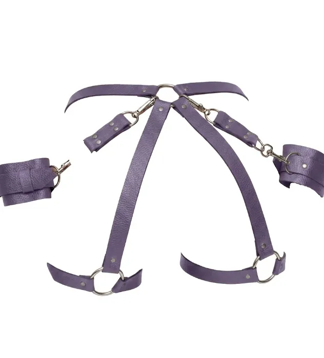 Lavender Eco Leather Hip Harness