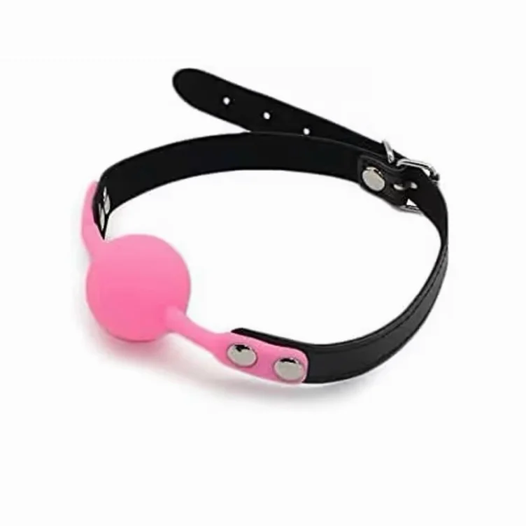 Pink ball gag