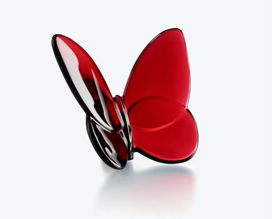 Red Baccarat Butterfly