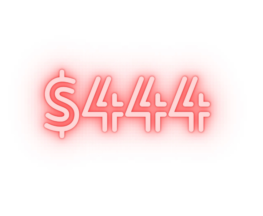 $444