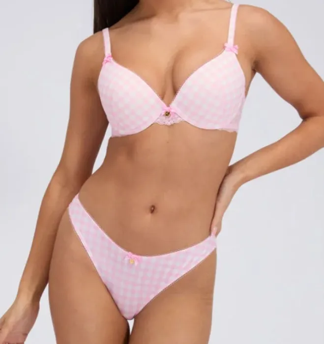 Sabrina Print Push Up Plunge Bra | Boux Avenue