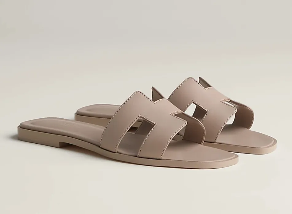 Hermes | Oran sandal | Beige Mastic