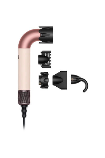 Új Dyson Supersonic r™ Straight+Wavy hajszárító (Ceramic Pink/Rose Gold)