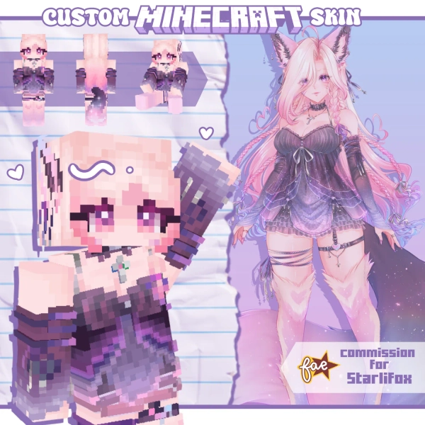 HD Minecraft Skin by Faethly (@Faethly)