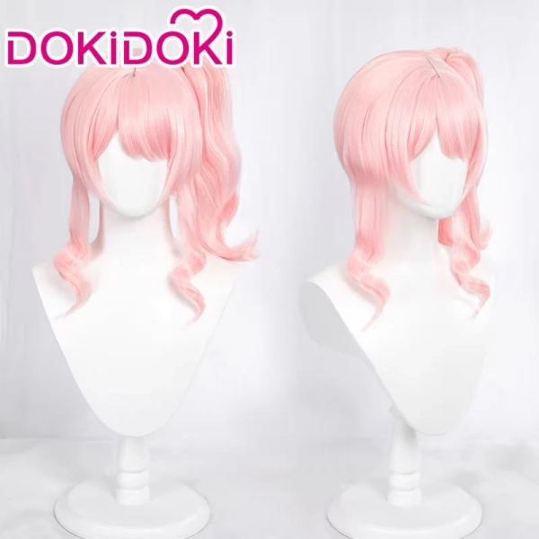 【Ready For Ship】DokiDoki Cosplay Akiyamaa Mizukii Wig Pink Hair Short - Wig Only-Ready For Ship
