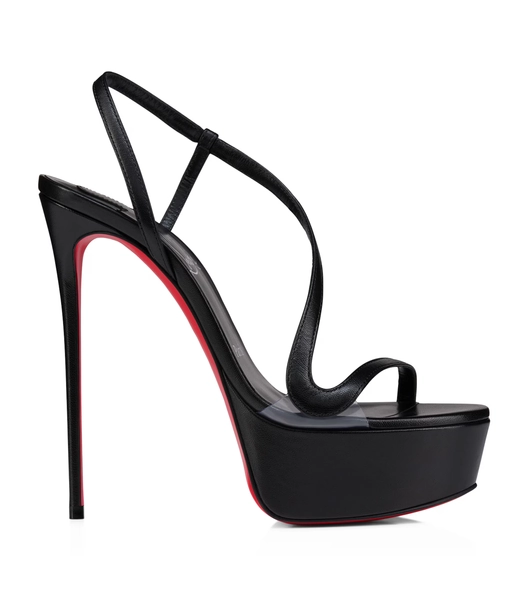 Christian Louboutin Rosalie Alta Leather Sandals 150