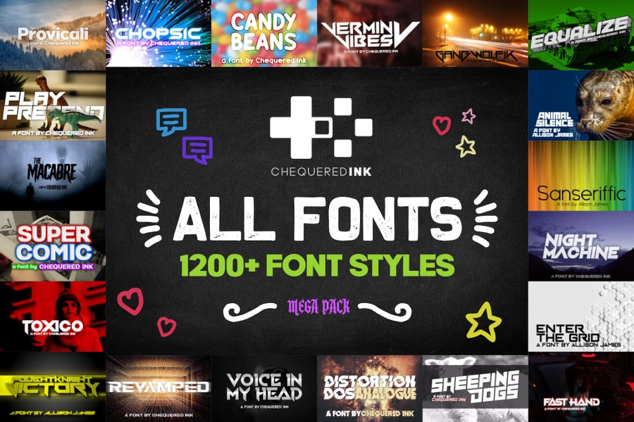 All Fonts Pack