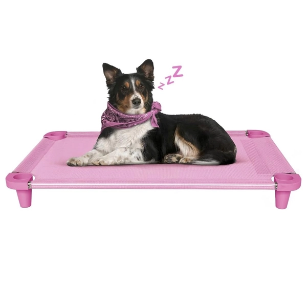 Acrimet Elevated Pet Dog Bed (Pink Color)