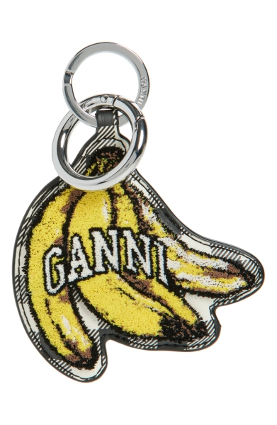 Banana Leather Keyring