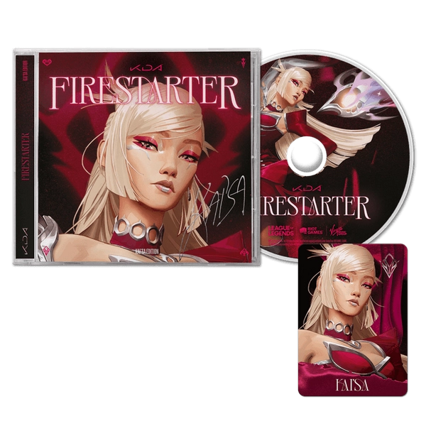 K/DA - FIRESTARTER CD (Kai'Sa Edition)