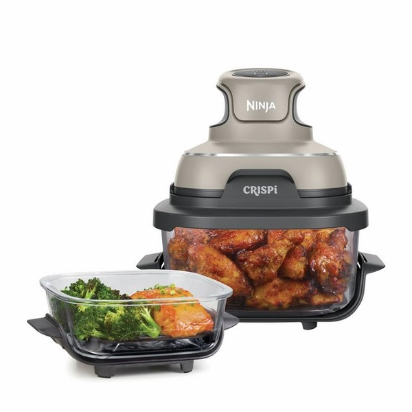 Buy Ninja CRISPi 4-in-1 FN101UKST 4.5L Portable Air Fryer-Stone | Air fryers and fryers | Argos
