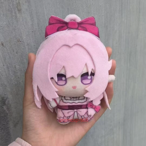 Honkai: Star Rail Elysia Plush Doll Keychain Pendant Toy Anime gift 10cm New