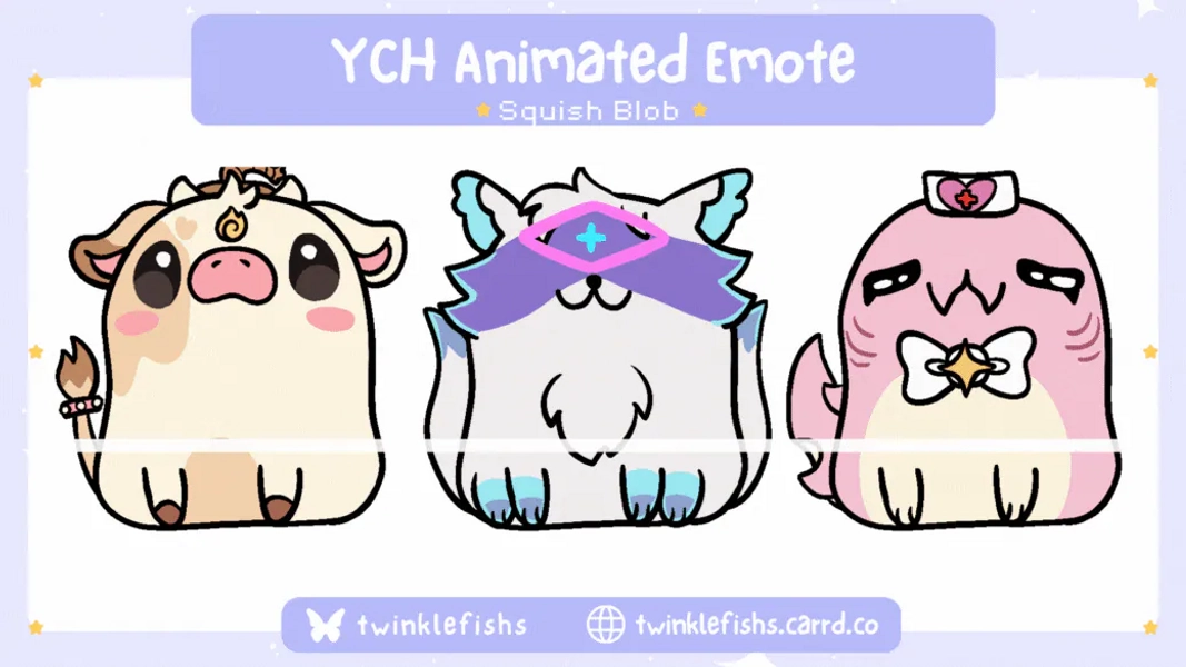 YCH Squish Blob Mascot or Furry (Surprise Me!) by TwinkleFishs (@twinklefishs)