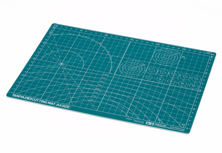 Tamiya Cutting Mat A4 medium green 74118