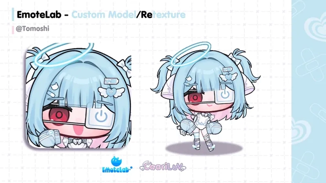 EmoteLab - Custom Retexture by CaariLuv🌷 (@CaariLuv)