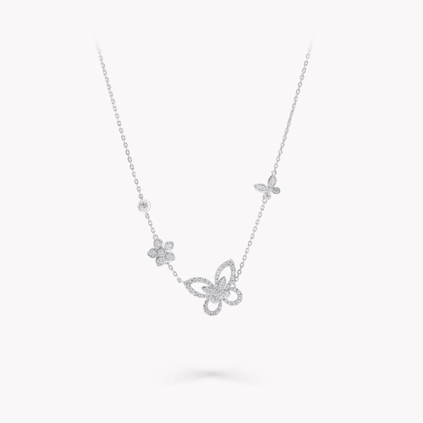 Butterfly Diamond Pendant