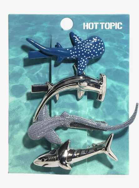 Shark Assortment Hair Clip Set