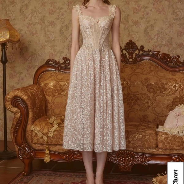 Lacemade/Lumina Venus Glass Candy Corset Dress -...